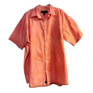 Pete Huntington Bali Resort Wear Men's Coral Shirt 2XL